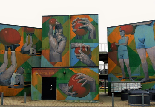 Næstved / Gavlmalerier